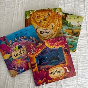 Discovering Nature Children's Book Set of 4 books